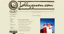 Desktop Screenshot of jollyguru.com